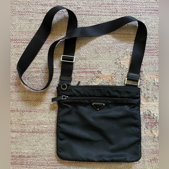 PRADA Tessuto Nylon Messenger Bag - Picture 1 of 11